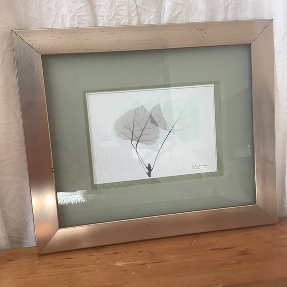 Albert Koetsier Signed Art Print Aspen Leaves Brushed Nickel Frame - Picture 5 of 12